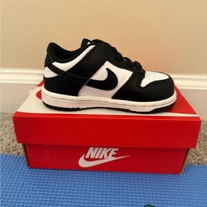 Nike Kids Black and White Sneakers